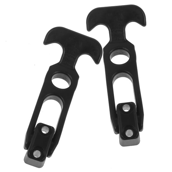 WHAMVOX Black Rubber Cupboard Latches with Excellent Elasticity for Car Use Durable and Reusable 2pcs