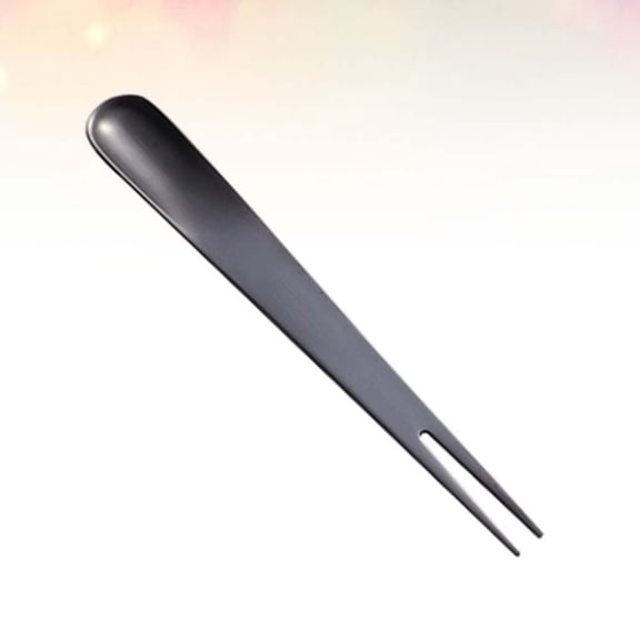 WHAMVOX Black Stainless Steel Fruit Forks for Home Use, and Practical, Single Piece