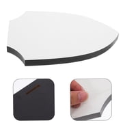 KHBUAB 2Pcs Unpainted Wood Photo Frames with Shield Shape for Sublimation Crafting and Home Decor