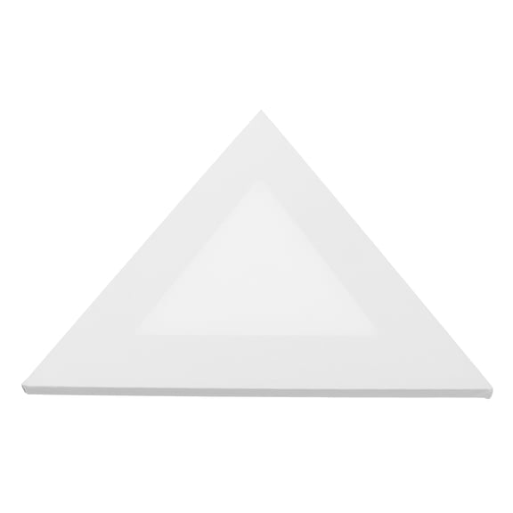 WHAMVOX Blank Triangle Drawing Panel Canvas Oil Painting Blank Panel Kids Painting Board