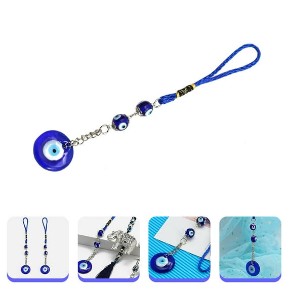 WHAMVOX Blue Evil Eye Wall Hanging Ornament Home Decor Blessing Housewarming Gift
