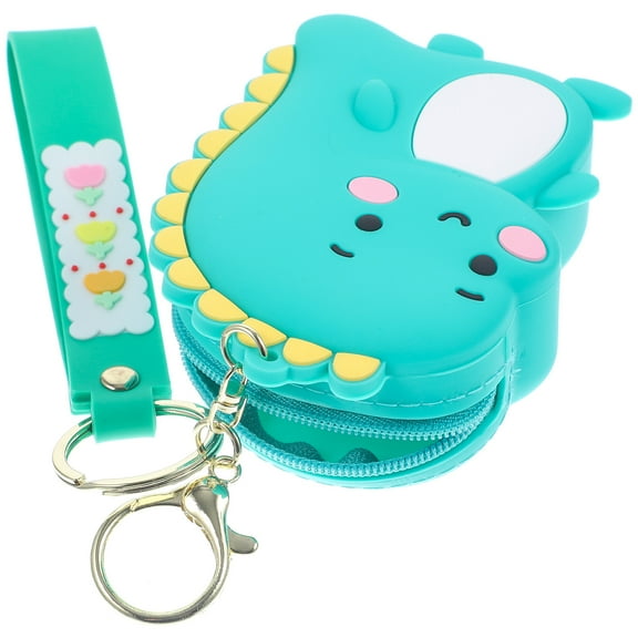 WHAMVOX Dinosaurs Keychain Blue for Boys Everyday Use 1Pcs 3.9In