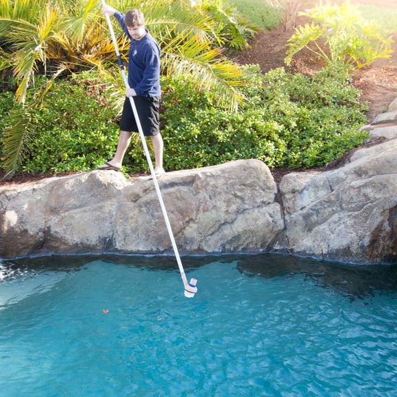 WHAMVOX  Bottom Brush Removal Ground Pool but Cleaner Swimming White
