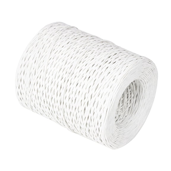 COMPUKAS Bind Wire Florist Wrapping Wire Synthetic Material White 1 Roll for Flower Bouquets