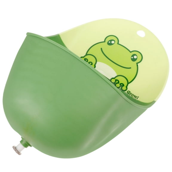 SEWCHICS Boys Potty Training Urinal Green Frog Shape 1 Set