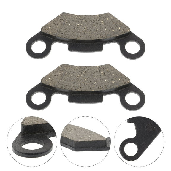 WHAMVOX  Brake Pads Adapted to ATV Mountain Motorcycle Rear Brakes Motorbike Black
