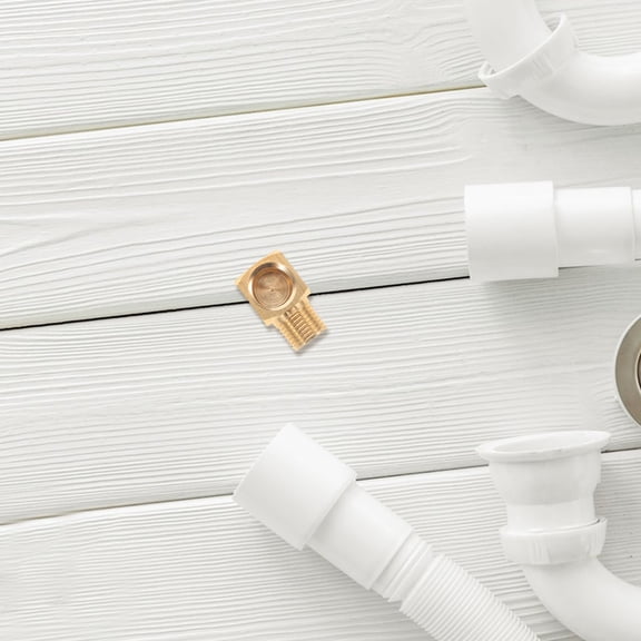 WHAMVOX Brass Hose Connector 90-Degree Elbow For Oil Gas Pipelines Internal And External Thread Design Pipe Fitting for Gas and Refrigeration and Hydraulic Application