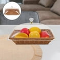 thumbnail image 1 of WHAMVOX  Bread Basket Dessert Plate Wicker Baskets Fruit for Kitchen Storage, 1 of 8
