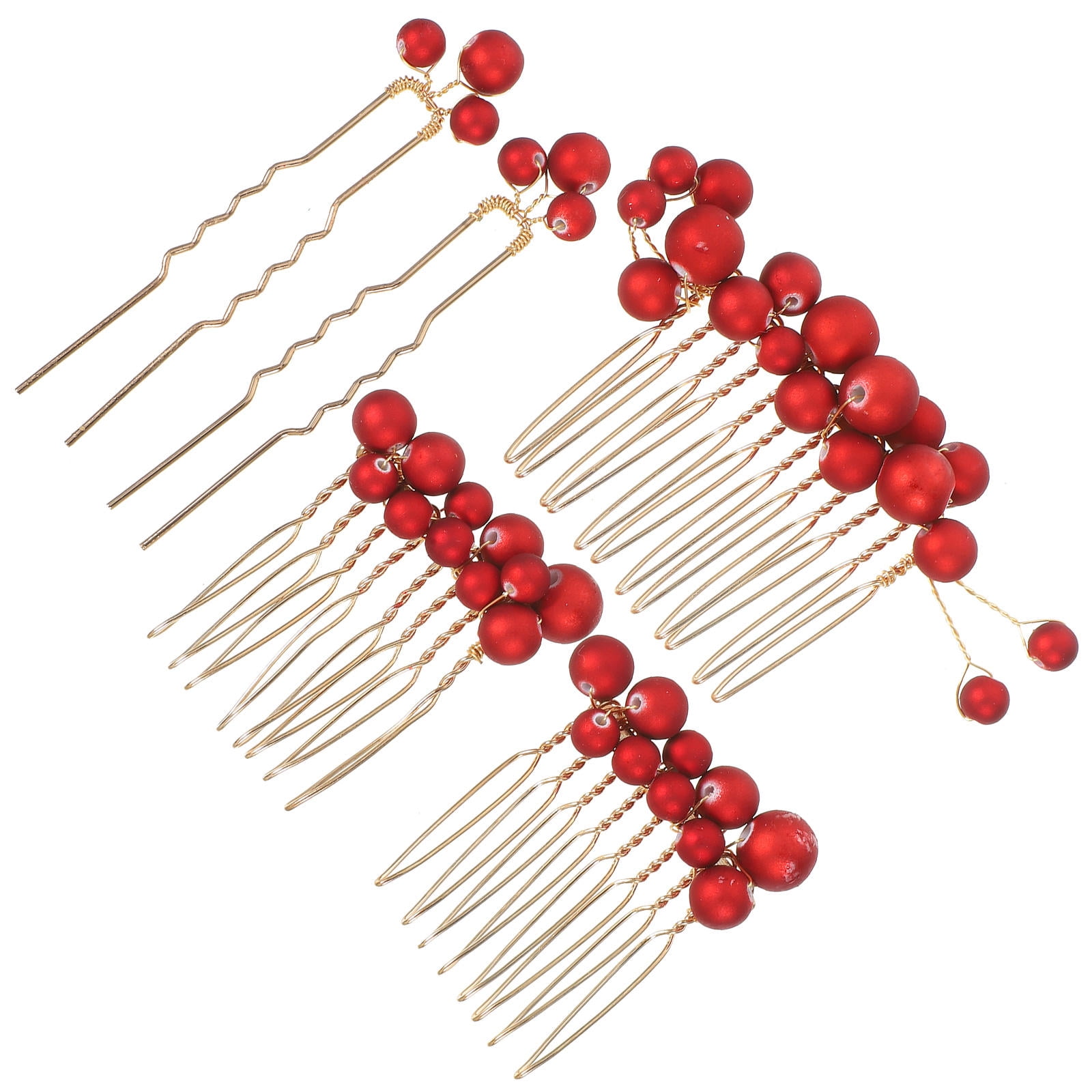Bride Comb Pin WHAMVOX Bridal Hair Pin for Wedding Bride Comb Pearl Headpiece Miss ...