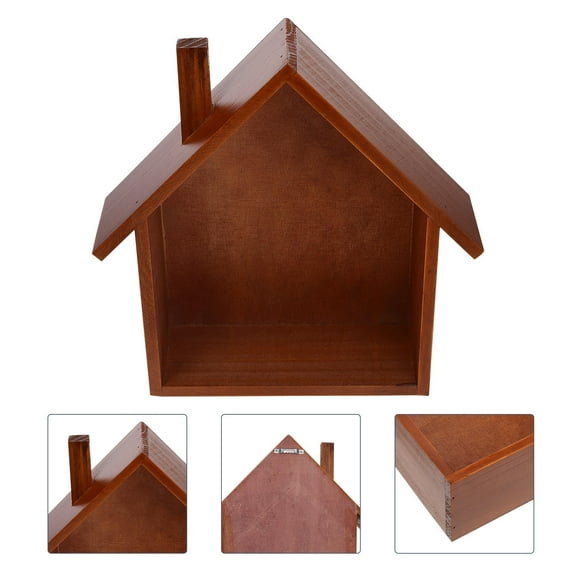 WHAMVOX Practical Wall Decor Storage Shelf 1Pack 9.3X9.1X2.8In