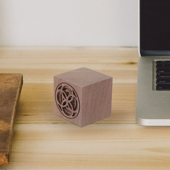 SEWCHICS Indoor Fragrance Diffuser Wood Aromatherapy Diffuser Walnut Wood 1Pcs