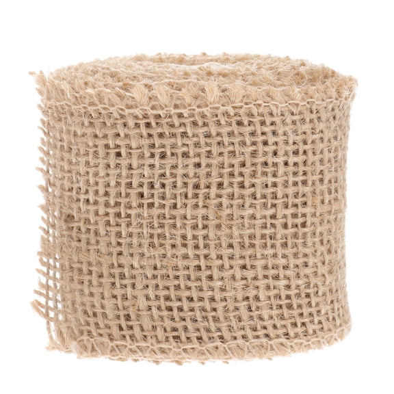 YSNOOWE Christmas Burlap Ribbon for Crafts and Holiday Decorations, 1 Set of Rustic Artisan Crafting Ribbon