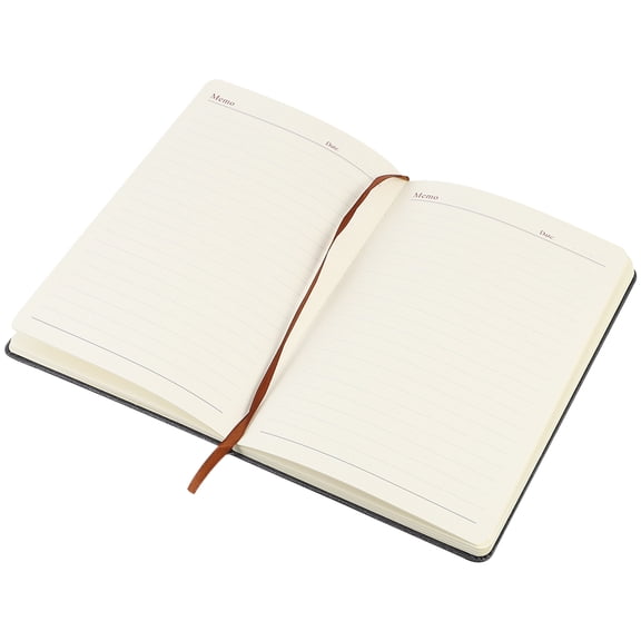 WHAMVOX Business Notebook Planner for Students and Professionals, Portable Black Cover Notepad for Work and School