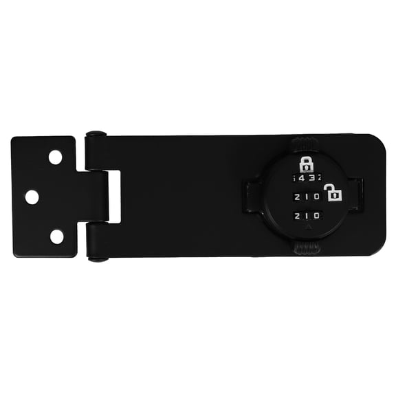 WHAMVOX Cabinet Password Hasp Lock Household Security Combination Lock for Locker