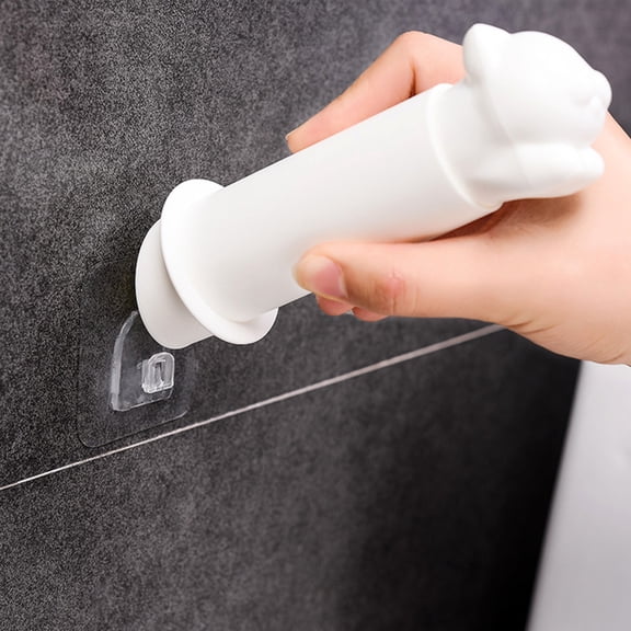 SEWCHICS Cat Shaped Plastic Bathroom Tissue Holder 1Set