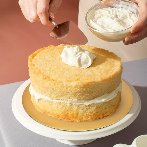 WHAMVOX Cake Bottom Board 20Pcs Golden Thickened Cardboard for Bakers 10Inch