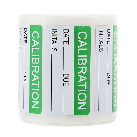 WHAMVOX Calibration Labels Self Lamination Self-adhesive Green