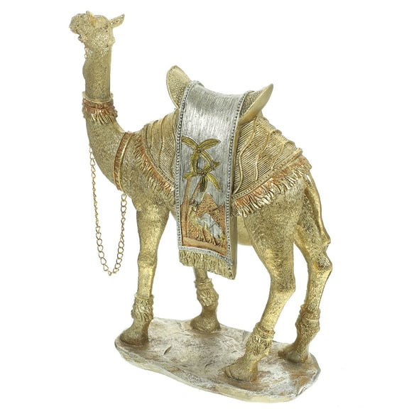 WHAMVOX Camel Statue Home Decor Camel Ornaments 22.00X17.00X7.00CM
