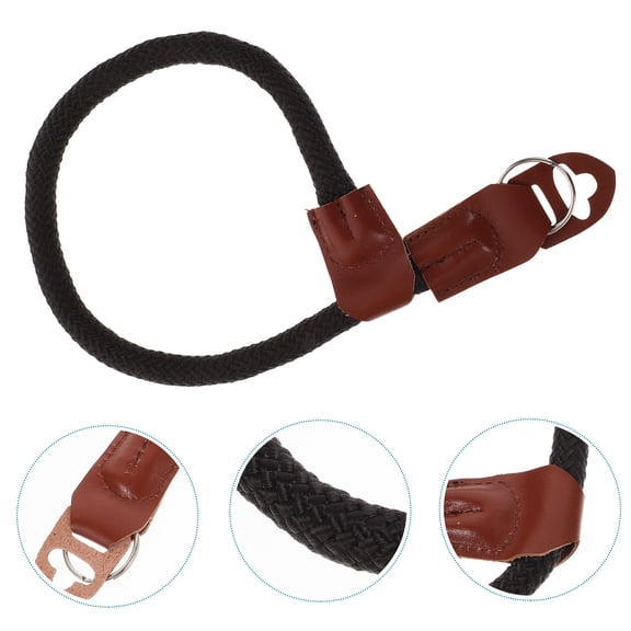 WHAMVOX Camera Hand Strap for Camping Walking Wrist Lanyard Brace Black