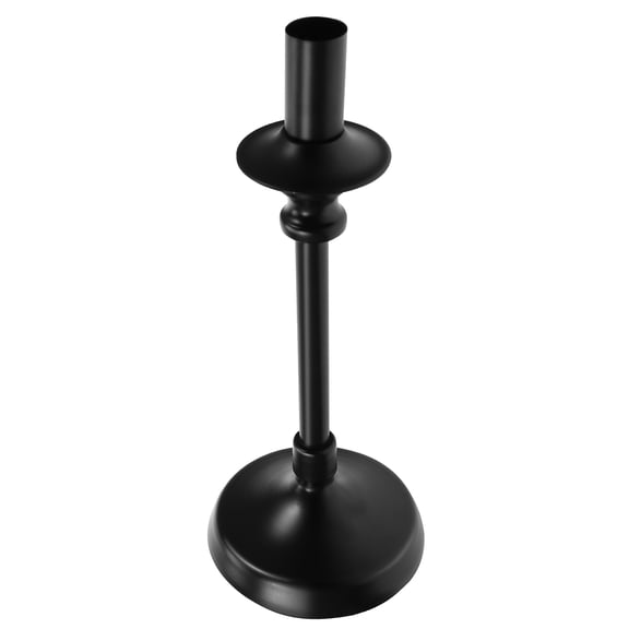 WHAMVOX Candle Shelf Iron Candleholder Decorative Candlestick Black