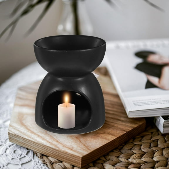 WHAMVOX  Candle Wax Melt Warmer Cauldron Oil Burner Diffuser Essential Oils Diffusers Black