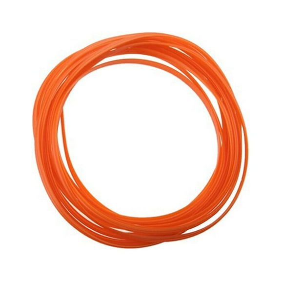 WHAMVOX Car Decorative Trim Strip for Interior and Exterior Beautification with High Quality Rubber Orange 5M
