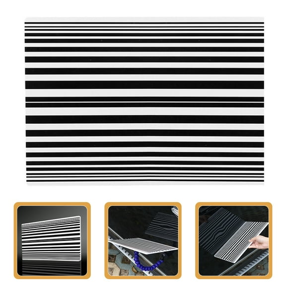WHAMVOX Car Dent Detection Board Striped Light Reflector Board Flexible Foldable Dent Panel Dent Fix Tool For Vehicle Door Scratch And Hail Damage