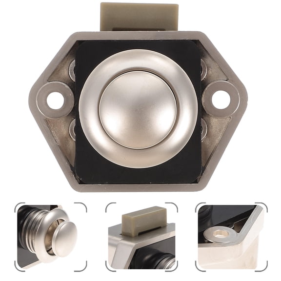 YSNOOWE Door Catch Lock Cupboard Latch Lock ABS 1Set