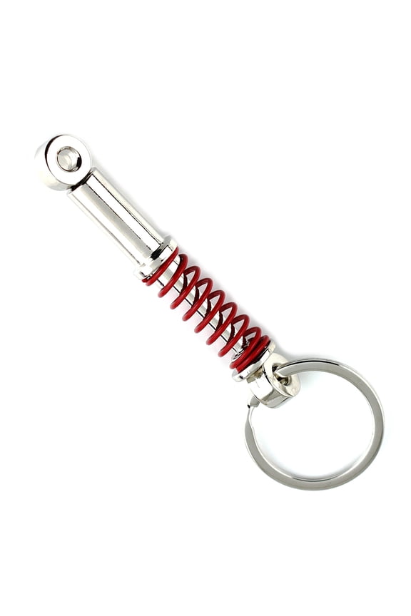 Car Modified Model Key Chain Mini Key Ring Decorative Keychain Gifts for Men (Red)