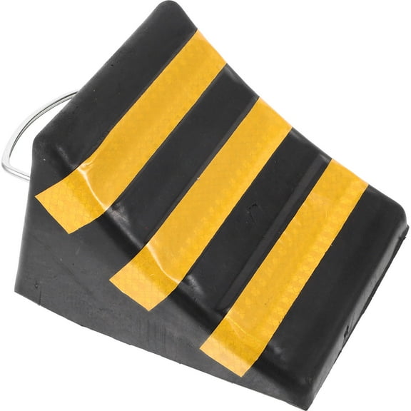 WHAMVOX Car Ramps Heavy Duty Wheel Stopper for Chocks Tire Travel Black