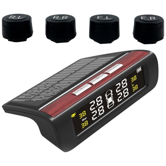 WHAMVOX Car Tire Pressure Monitoring Tool Detector for Color Screen Real-time