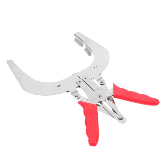 YSNOOWE Red Piston Ring Installer Pliers Durable Alloy Steel for Car Engine Use with Ergonomic Handle