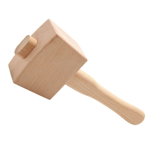 HOOWIFFY Craft Hammer Beech Wood 1Set Tool for Woodworking