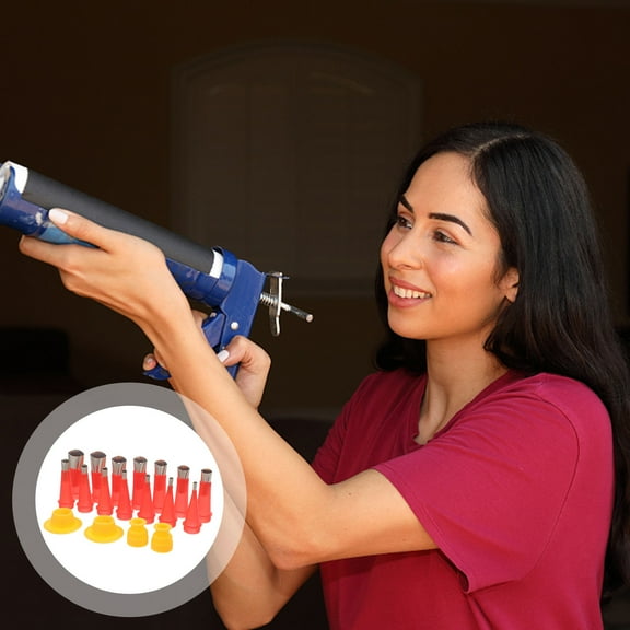 WHAMVOX Caulk Tip Grouting Nozzle Dressing Tool 8.50X3.00X2.50CM