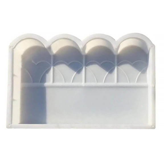 WHAMVOX Garden Fence Plastic Mold Plastic for Garden 1Set 43.50X29.80X5.00cm