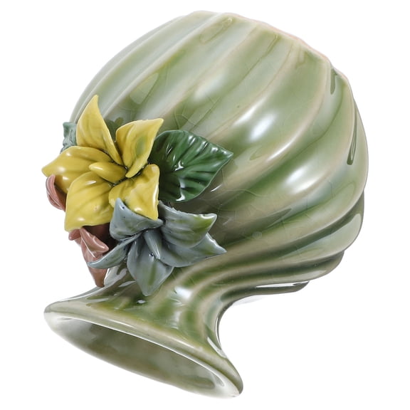 WHAMVOX  Centerpieces Ceramic Vase Scene Decoration Flower Container