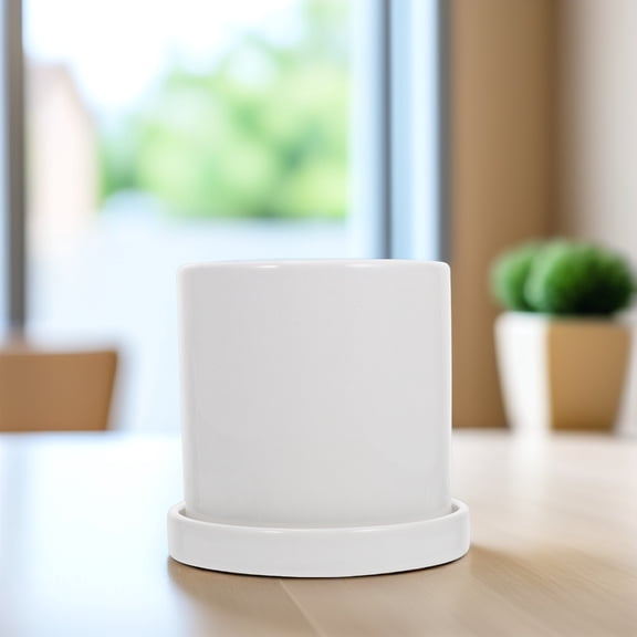 WHAMVOX  Ceramic Flowerpot Decorative Household Decoration