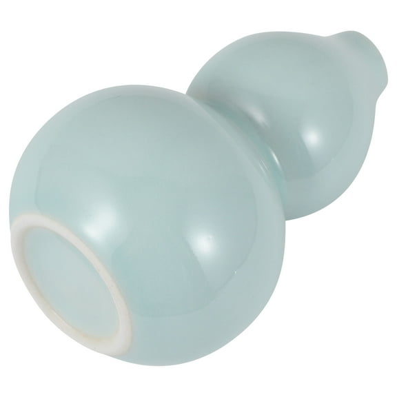 WHAMVOX Ceramic Gourd Shaped Vase for Flower Arrangement Home Decoration with Creative Design Multi 1 Pc