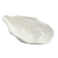 thumbnail image 1 of WHAMVOX Ceramic Oyster Platter Shell Shaped Serving Dish Decorative Seafood Bowl Sushi Salads Serving Plate For Restaurant Home Party (7.5 inches), 1 of 6