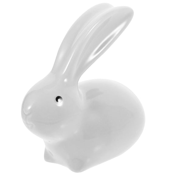 SEWCHICS White Ceramic Figurine Decorative Shaped Ornament Home Decor 1 Piece