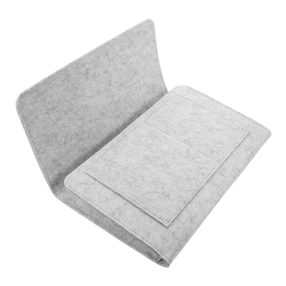WHAMVOX  Chargers Cable Storage Bags Felt Fabric Hanging Gray Armrest