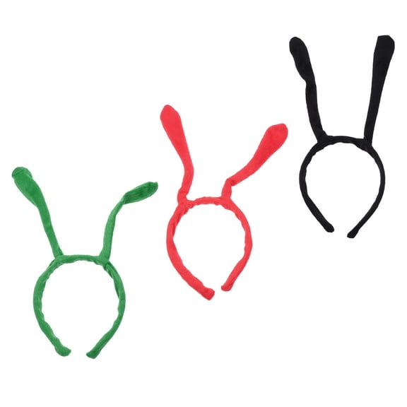 WHAMVOX Chic Bee Tentacle Hairbands for Kids in Assorted Colors Made of Cloth 3 Pieces