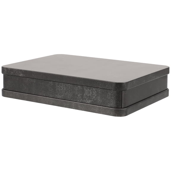 WHAMVOX Chic Treat Box for Storage Simple Black Tinplate Party Favor Packaging Small Gift Box 3.5x2.5 Inches