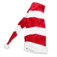thumbnail image 1 of WHAMVOX  Christmas Santa Long Hat Plush Hats Party Warm Charming, 1 of 8