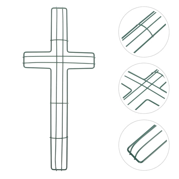 WHAMVOX Christmas Wreaths Indoor Decorations Wrought Iron Beautiful Making Kit