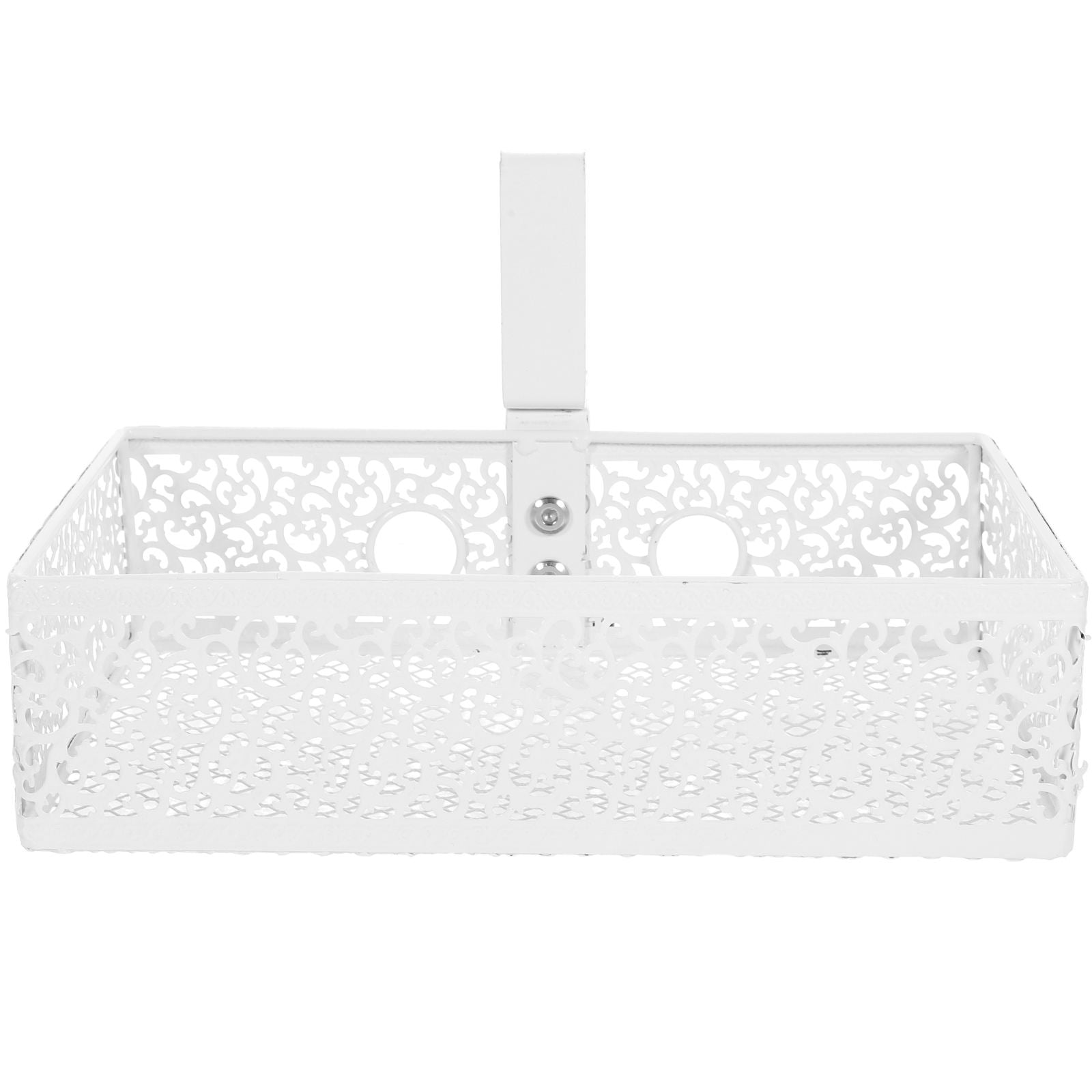 SEWCHICS Drawer Under Desk Storage Organizer Iron 1 Pair 10.22X6.29X2.75in