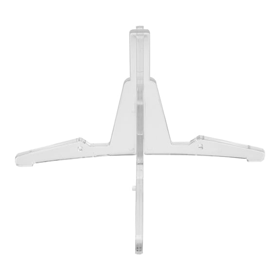 ROMANSENTIAL 1Pc Detachable White Flute Holder with Four Leg Support and Scratch Protection