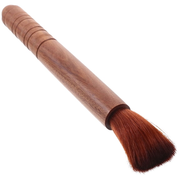 WHAMVOX Cleaning Brush for Teapot Calligraphy-style Brush with Wooden Handle