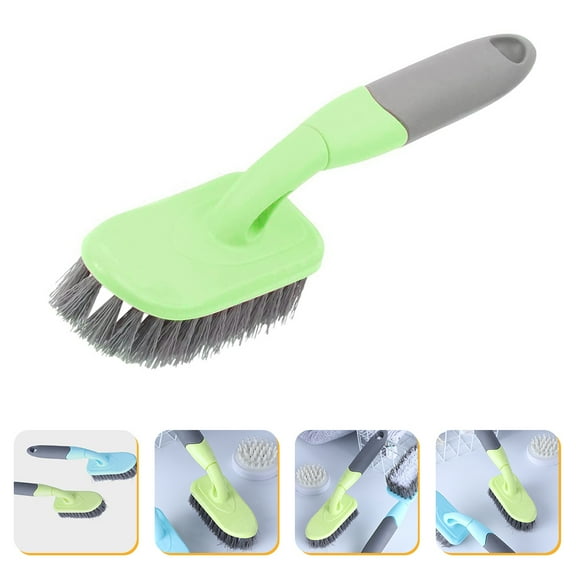 WHAMVOX Cleaning Spinning Brush for Bathroom Floor Hard Bristle Seam