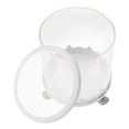 thumbnail image 1 of WHAMVOX Clear Dome Case Preserved Flower Glass Cover 15.50X13.50X13.50CM White, 1 of 8